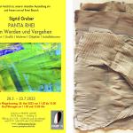 Flyer 2023 Sigrid Gruber: Panta Rhei