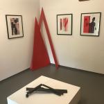 Utz Brocksieper: Keile in Bewegung in der FotoGrafik-Ausstellung von Ingeborg Rubbert ...schön entgrenzt