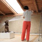 Ping Qiu: bei der Herstellung der SPINNENFRAU